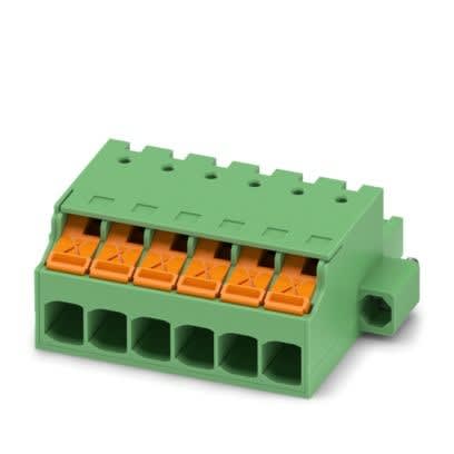 Phoenix Contact - Fiche débrochable 6p, pas: 5.08 mm, 2.5 mm², 16 A, 320 V - XPC 2,5/ 6-STF-5,08