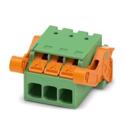 Phoenix Contact - Fiche débrochable 3p, pas: 5.08 mm, 2.5 mm², 16 A, 320 V - XPC 2,5/ 3-ST-5,08-LR