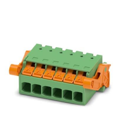 Phoenix Contact - Fiche débrochable 6p, pas: 5.08 mm, 2.5 mm², 16 A, 320 V - XPC 2,5/ 6-ST-5,08-LR