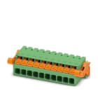 Phoenix Contact - Fiche débrochable 10p, pas: 5.08 mm, 2.5 mm², 16 A, 320 V - XPC 2,5/10-ST-5,08-L
