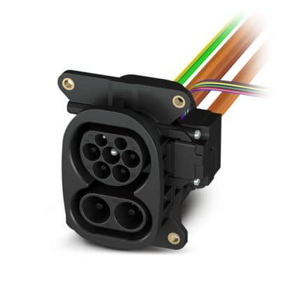 Phoenix Contact - Prise de raccordement côté VE - CHARX T2HBI24-DC200-4,0M2