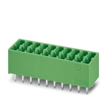Phoenix Contact - Embase C.I 13p, pas: 3,81mm, 1,5 mm², 8A, 160V - DMCV 1,5/13-G1F-3,5-LR P35 BK