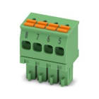 Phoenix Contact - Fiche débrochable 4p, pas: 3.5 mm, 1.5 mm², 8 A, 160 V - FMCOR 1,5/ 4-ST-3,5 BD: