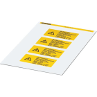 Phoenix Contact - Etiquette d'avertissement PML-W301 (105X52)