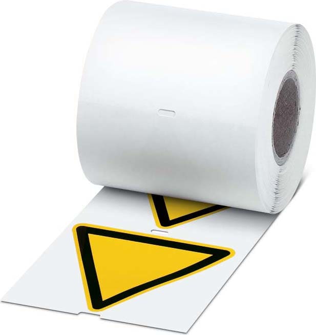 Phoenix Contact - PML-W100 (100X100)R - Etiquette d'avertissement PML-W100 (100X100)R