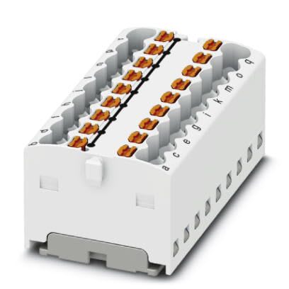 Phoenix Contact - PTFIX 18X1,5 WH - Bloc répartiteur PTFIX