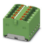 Phoenix Contact - PTFIX 12X1,5-G GN - Bloc répartiteur PTFIX