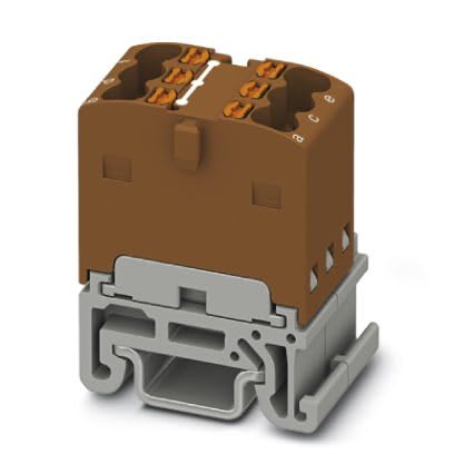 Phoenix Contact - PTFIX 6X1,5-NS15A BN - PTFIX 6X1,5-NS15A BN - Bloc répartiteur PTFIX
