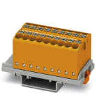 Phoenix Contact - PTFIX 18X2,5-NS35 OG - PTFIX 18X2,5-NS35 OG - Bloc répartiteur PTFIX