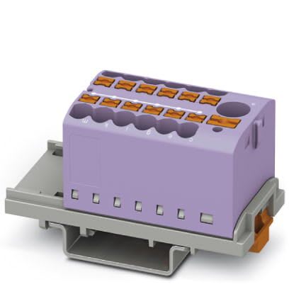 Phoenix Contact - PTFIX 6/12X2,5-NS35 VT - PTFIX 6/12X2,5-NS35 VT - Bloc répartiteur PTFIX