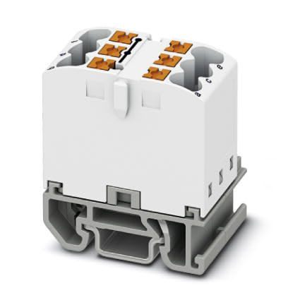 Phoenix Contact - PTFIX 6X2,5-NS15A WH - PTFIX 6X2,5-NS15A WH - Bloc répartiteur PTFIX