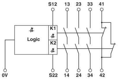 Phoenix Contact - Extension de contacts PSR-SPP-24DC/URML4/3X1/1X2/B