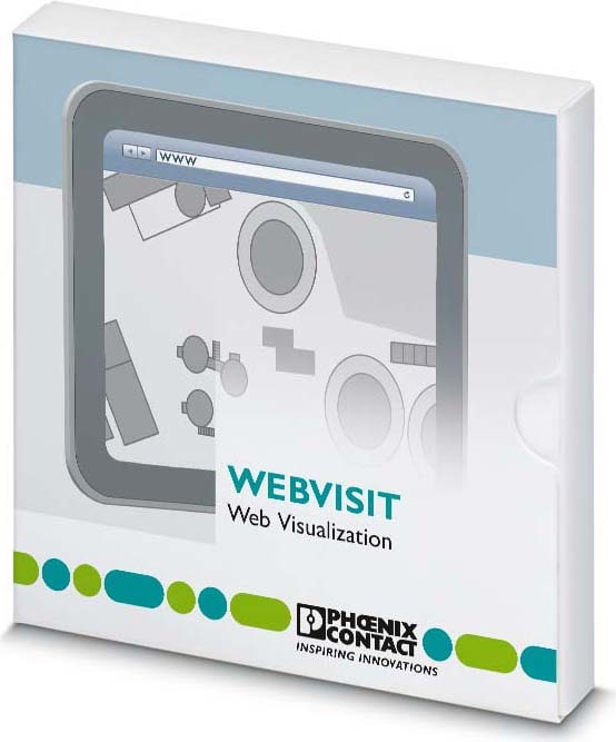 Phoenix Contact - WEBVISIT 6 BASIC-PROLogiciel Industriel-Visualisation-Visu +