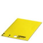 Phoenix Contact - US-EML (15X9) YE - Repérage d'appareil autocollant US-EML (15X9) YE