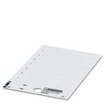 Phoenix Contact - US-EMLP (85,6X54) BU - Repérage d'appareil autocollant US-EMLP (85,6X54) BU