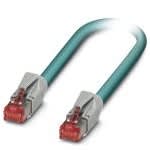 Phoenix Contact - Cordon Ethernet Indus RJ45 Cat 5, cable PUR SF/UTP AWG26 - Bleu - 0,25m