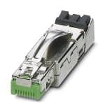 Phoenix Contact - Connecteur male Ethernet RJ45 blindé Cat 5-vers le Haut-Industrial AWG 26-24