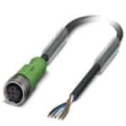 Phoenix Contact - Câble capt./act., 5 pôles, PVC gris, M12 femelle droit, Ext. Libre, A, 20 m