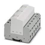 Phoenix Contact - Parafoudre Tri T1+2 - Uc:264VAC-Up:2,5kV-Iimp:50kA avec contact o/f TT/TN