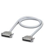 Phoenix Contact - Cable SUB-D, 37 poles, avec 2 x femelles, blinde, sans halogene, long. : 25 m