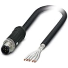 Phoenix Contact - Câble FERRO, 5 pôles, PE-X, M12 mâle droit, Ext. Libre, A, 10 m