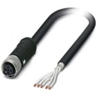 Phoenix Contact - Câble FERRO, 5 pôles, PE-X, M12 femelle droit, Ext. Libre, A, 5 m