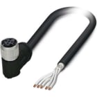 Phoenix Contact - Câble FERRO, 5 pôles, PE-X, M12 femelle coudé, Ext. Libre, A, 10 m