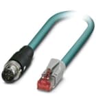 Phoenix Contact - Câble Bus, 4 pôles, Ethernet CAT5, M12 mâle droit, RJ45, D, 5 m