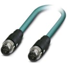 Phoenix Contact - Câble Bus, 4 pôles, Ethernet CAT5, M12 mâle droit, M12 mâle droit, D, 10 m