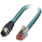 Phoenix Contact - Câble Bus, 8 pôles, Ethernet CAT5, M12 mâle droit, RJ45, A, 5 m