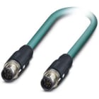 Phoenix Contact - Câble Bus, 8 pôles, Ethernet CAT5, M12 mâle droit, M12 mâle droit, A, 2 m