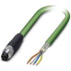Phoenix Contact - Câble Bus, 4 pôles, Profinet, M8 mâle droit, Ext. Libre, A, 2 m
