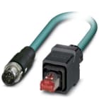 Phoenix Contact - Câble Bus, 4 pôles, Ethernet CAT5, M12 mâle droit, RJ45, D, 5 m