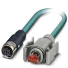 Phoenix Contact - Câble Bus, 4 pôles, Ethernet CAT5, M12 femelle droit, RJ45, D, 5 m