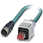 Phoenix Contact - Câble Bus, 8 pôles, Ethernet CAT5, M12 femelle droit, RJ45, A, 5 m