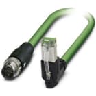 Phoenix Contact - Câble Bus, 4 pôles, Profinet, M12 mâle droit, RJ45, D, 10 m