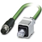 Phoenix Contact - Câble Bus, 4 pôles, Profinet, M12 mâle droit, RJ45, D, 2 m
