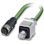 Phoenix Contact - Câble Bus, 4 pôles, Profinet, M12 femelle droit, RJ45, D, 1 m