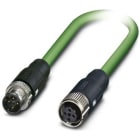 Phoenix Contact - Câble Bus, 4 pôles, Profinet, M12 mâle droit, M12 femelle droit, D, 10 m