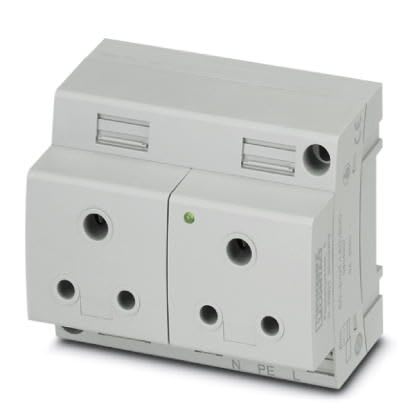 Phoenix Contact - EO-D/UT/LED/DUO - Prise d'armoire double