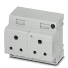 Phoenix Contact - EO-D/UT/LED/DUO - Prise d'armoire double