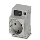 Phoenix Contact - EO-CF/UT/LED/S - Prise électrique pour armoire