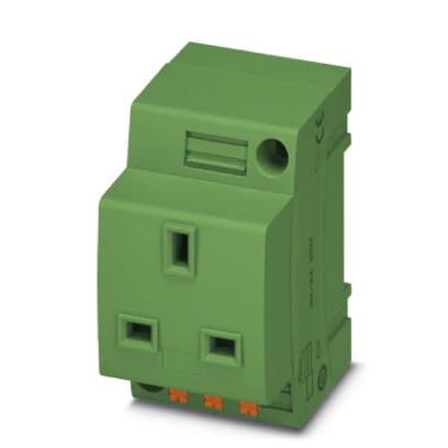 Phoenix Contact - EO-G/PT/SH/GN - Prise électrique pour armoire