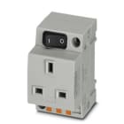 Phoenix Contact - EO-G/PT/SH/S - Prise électrique pour armoire