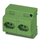 Phoenix Contact - EO-N/UT/LED/DUO/GN - Prise d'armoire double