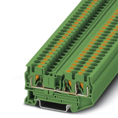 Phoenix Contact - PT 4-TWIN GN - Bloc de jonction simple
