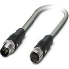 Phoenix Contact - Câble capt./act., 5 pôles, PVC, M12 mâle droit, M12 femelle droit, A, 0,5 m