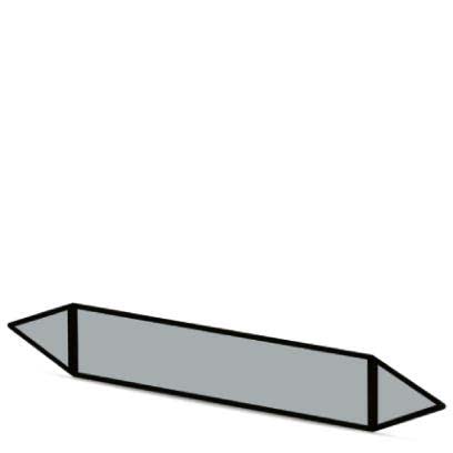 Phoenix Contact - PML-T103 (26X280)R - Repère pour conduits PML-T103 (26X280)R