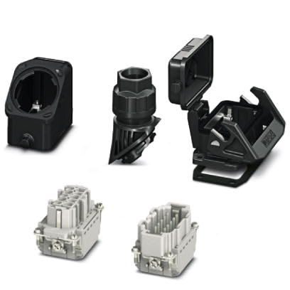 Phoenix Contact - Jeu de connecteurs HC-EVO-B10PT-BWSC-HL-M25-PLRBK