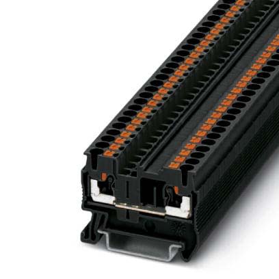 Phoenix Contact - PT 2,5 BK - Bloc de jonction simple